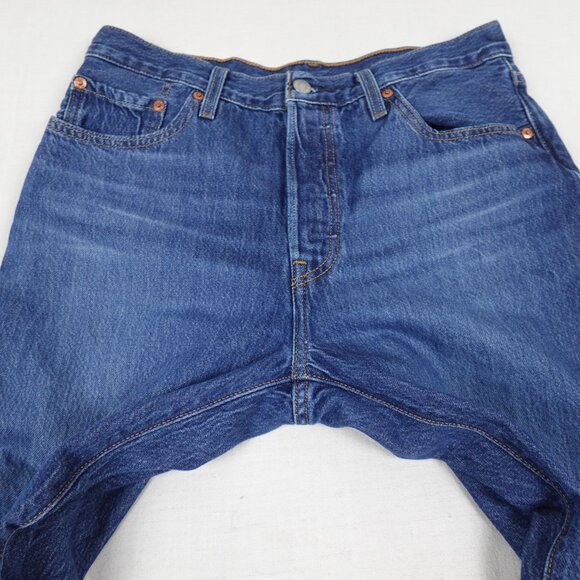 Levi's 501 Premium Jeans Women's 29x30 Original Fit 100% Cotton Denim - Picture 6 of 13